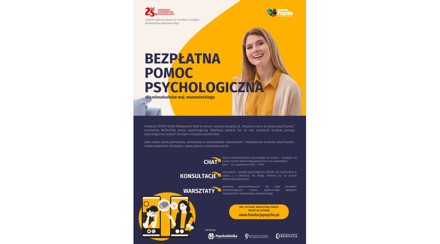 Bezpłatna pomoc psychologa