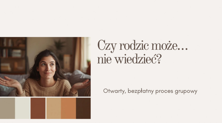 Bezpłatne spotkanie rozwojowe - Czy rodzic może…nie wiedzieć?