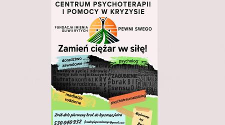 Bezpłatna pomoc psychologiczna Zgierz oraz województwo łodzkie
