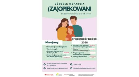 Bezpłatne wsparcie dla osób dzieci, młodzieży i rodziców zamieszkujących na terenie Województwa Mazowieckiego