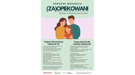 Bezpłatne wsparcie dla osób dzieci, młodzieży i rodziców zamieszkujących na terenie Województwa Mazowieckiego