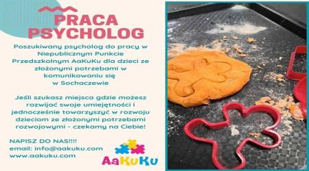 Poszukiwany psycholog Sochaczew